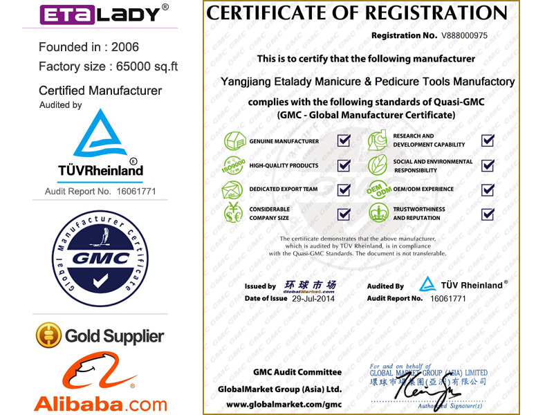 etalady factory certification