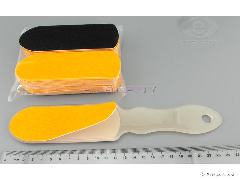 Disposable Foot File With Waterproof Replacement Pads