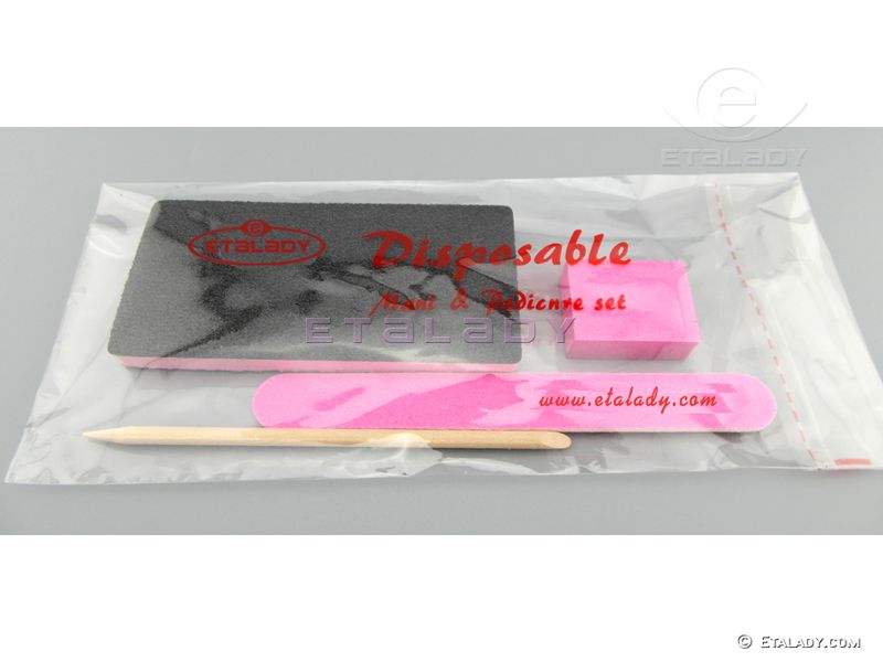 Professional Disposable Kit For Nail & Callus Care, Disposable Manicure Pedicure Kit