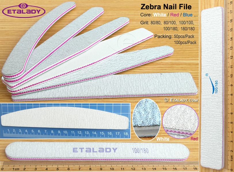 Zebra Nail File