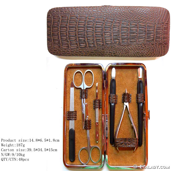 leather manicure sets for women