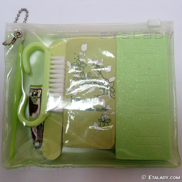 Transparent Bag Opi French Manicure Kit