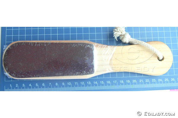 wooden foot file