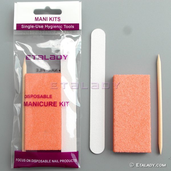 Manicure Disposable Kit, Mani Kits professional Disposable Kit
