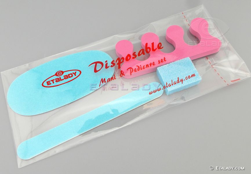 Disposable Manicure & Pedicure Kit 