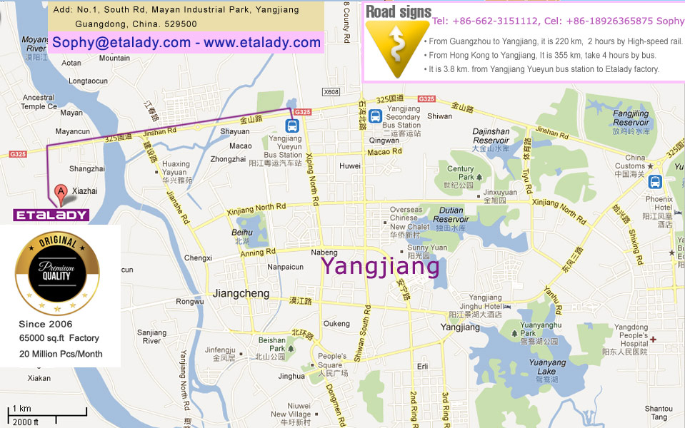 Etalady Nail File Factory Location