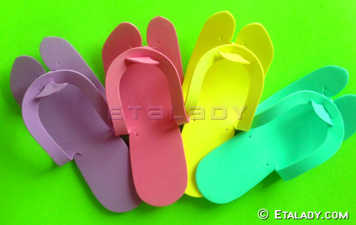 kids disposable pedicure slippers manufacturer