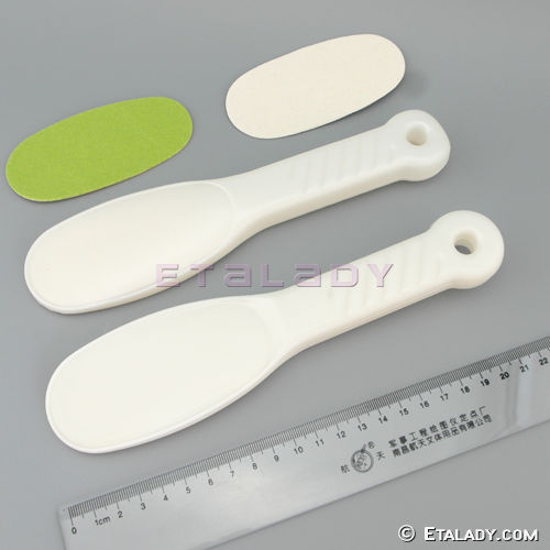 Disposable pedicure foot file replacement pads