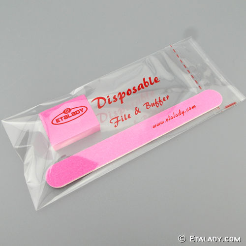 Pink Disposable Manicure Kit for salon one time use