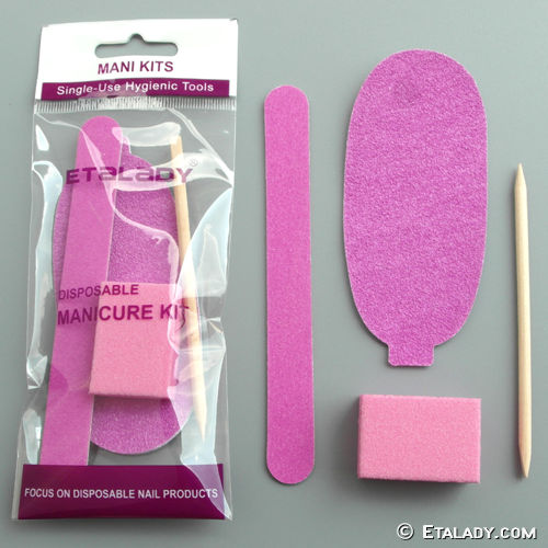 Disposable Pedicure Kit with foot pad