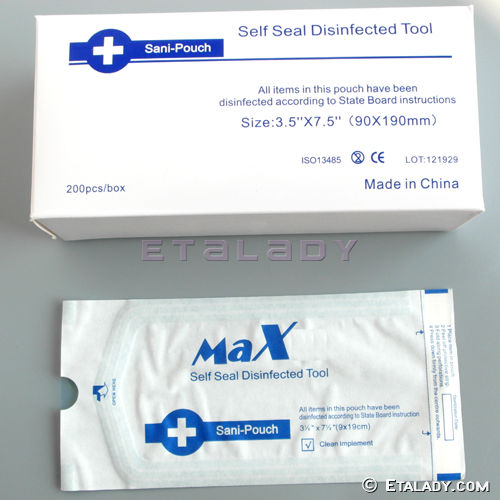 Disposable Self Seal Sterilization Pouch