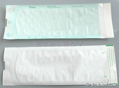 Self Sealing Sterilization Pouches disposable nail supplies manufacturer and supplier