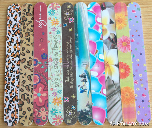 promotional nail file emery boards