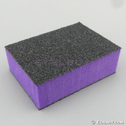 professional nail buffer purple black