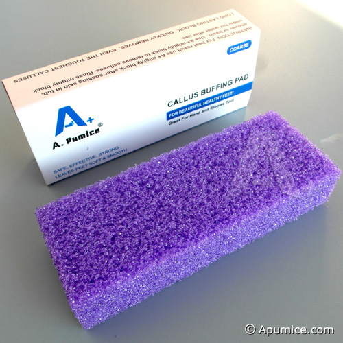 salon supplies purple A+ pumice stone for feet
